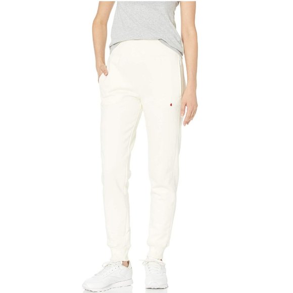Champion Reverese Weave Jogger Sweatpants OffWhite - Picture 1 of 10